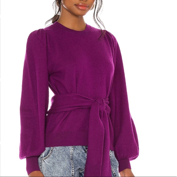 Ulla Johnson Rubi Orchid Boi Tie Waist 